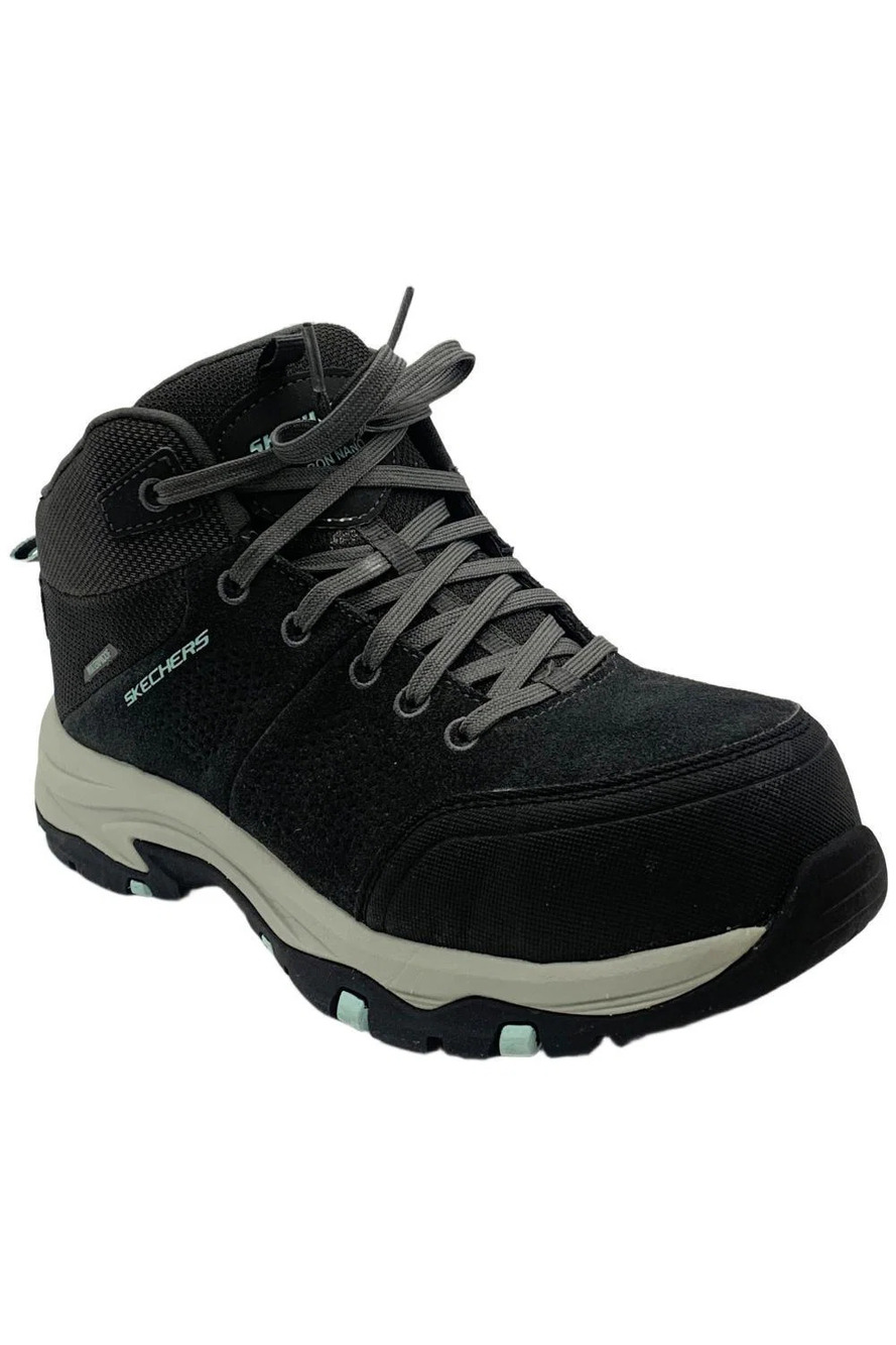 Skechers Women's Work Trego Boots Charcoal - Medium